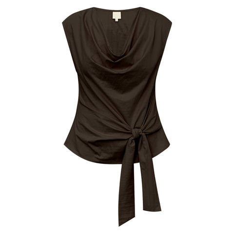 GOSSIA SagaraGO Blouse, Coffee