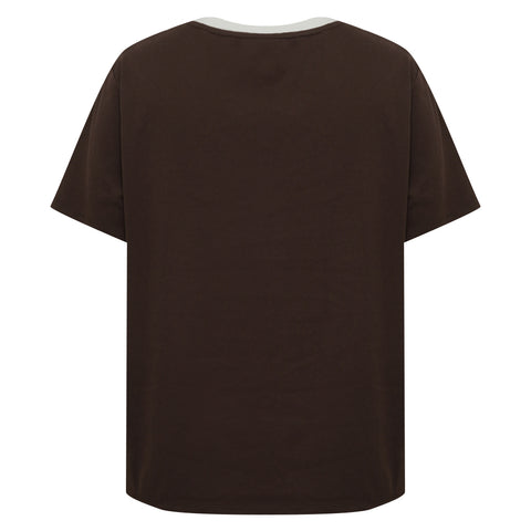 GOSSIA BasGO T-shirt - Chocolate
