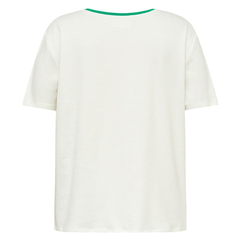 GOSSIA BasGO Tee, Creme Diamond Green