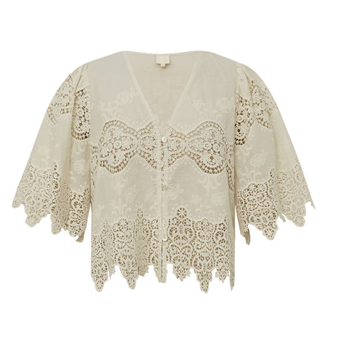GOSSIA CamiGO Blouse, Creme