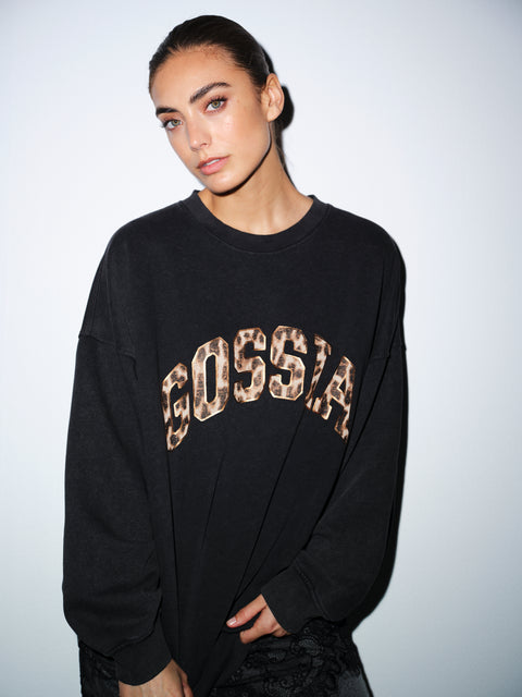 GOSSIA MalinGO Sweat, Black washed