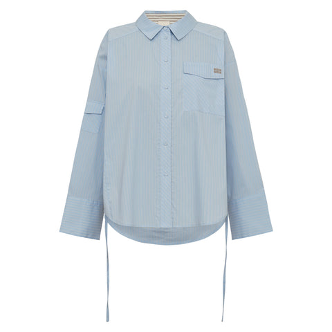 GOSSIA MaritGo Shirt, Light Blue Stripes