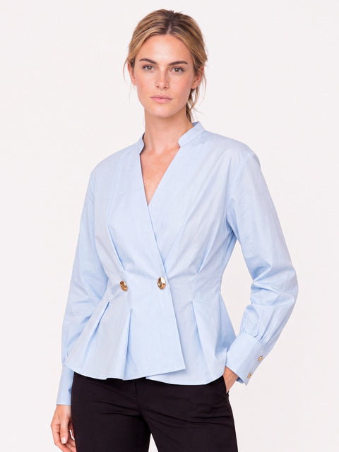 GOSSIA SoleGO Blouse, Light Blue