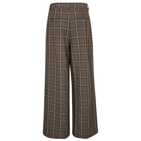 GOSSIA EmilineGO Pants, Brown Checks