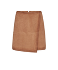 Gossia G2502 ArabellaGO Skirt i farven cognac. Ruskindsnederdel fra gossia