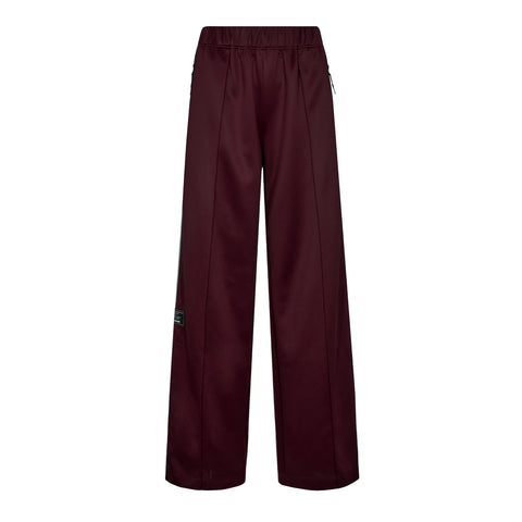 Haute L'amitié Baggy Track Pants, Wine