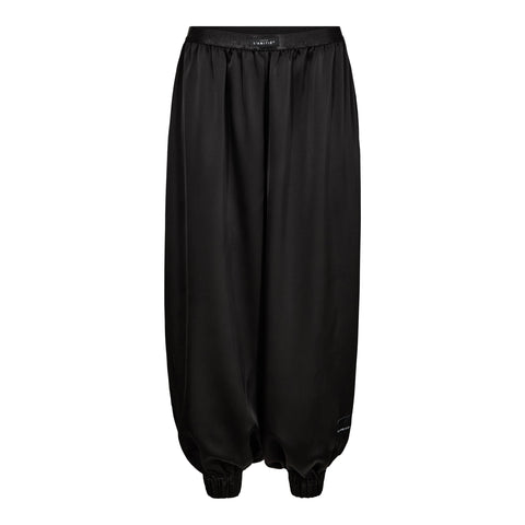 Haute L'amitié Evita Crop Harem Pant, Black