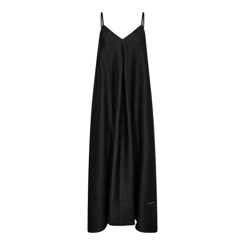 Haute L'amitié Corsica Pleat Strap Dress, Black