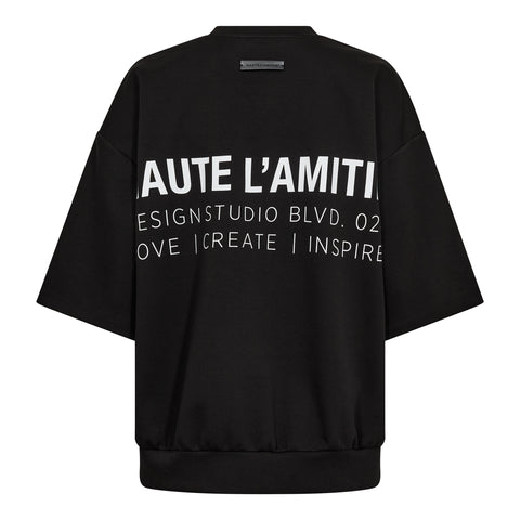 Haute L'amitié Back Print Studio SS Sweat
