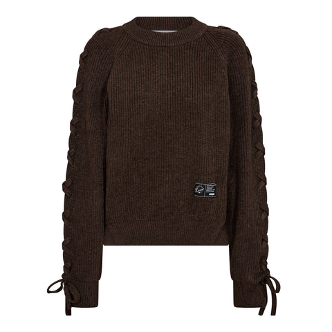 Haute L'amitié Duke Tie Knit, Mocca