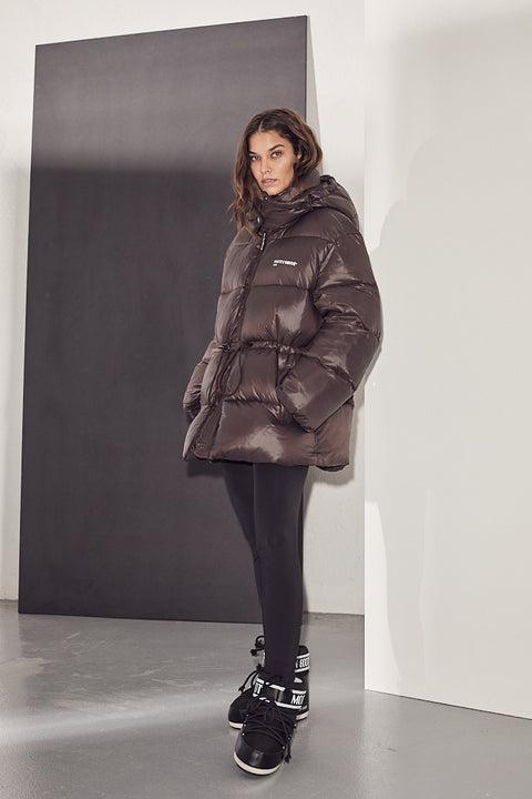 Haute L'amitié Climb Puffer Jacket, Mocca
