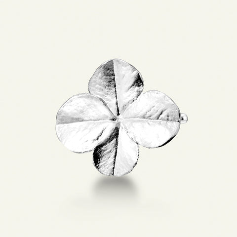 Flora Danica Firkløver hair clip sølv