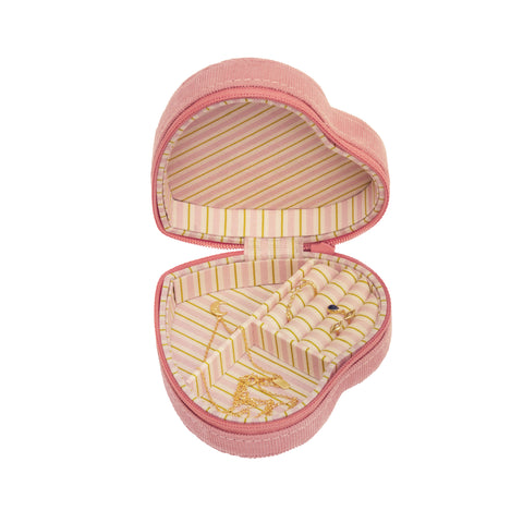 Maanesten Heart Jewelry Box, Pink Theatre Magic