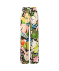 Heavy dry viscose, elasticated long pants flowers under the sun. bukser fra stine goya med blomster print