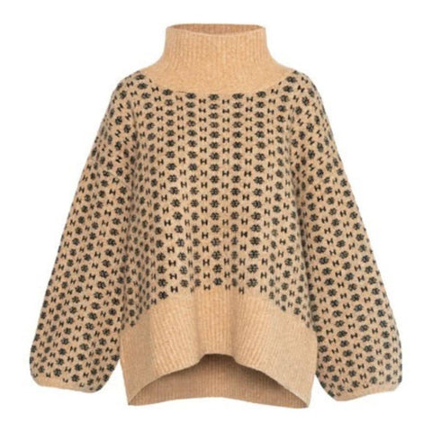 HÉST LOGO Sweater – Beige