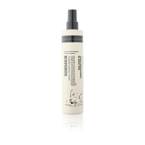Gør pelsplejen nemmere med Humdakin Hunde Leave-in Balsam Spray – en skånsom og plejende spray, der blødgør, opfrisker og udreder din hunds pels uden behov for skylning. Den er velegnet til både våd og tør pels og ideel til brug mellem bad og klipning, hvor den hjælper med at holde pelsen glat, sund og velplejet.