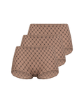 Hype the detail trusse med logo i brun/nude med logo. behagelige briefs