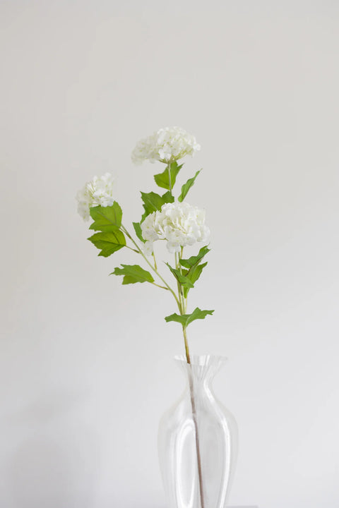 BLOOM OBJECTS kunstig Hortensia Trio blomst - Hvid