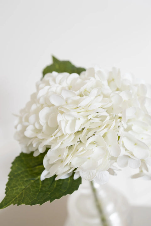 BLOOM OBJECTS kunstig Hortensia blomst - Hvid