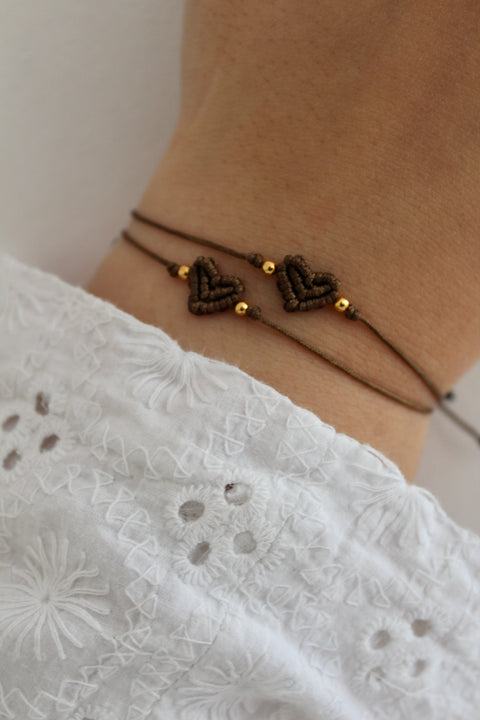 Stine A Love Bracelet Mocha