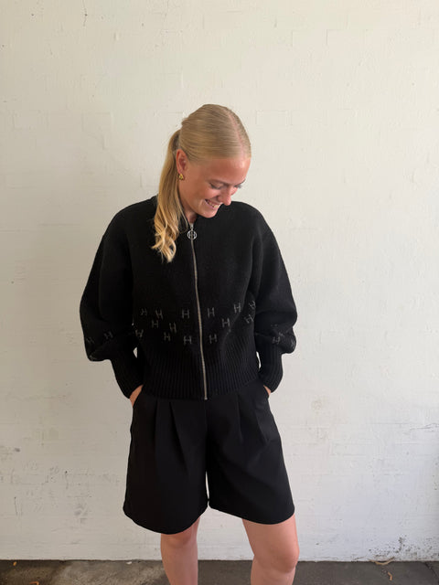 HÉST MARTHA Jacket Short, Jet Black