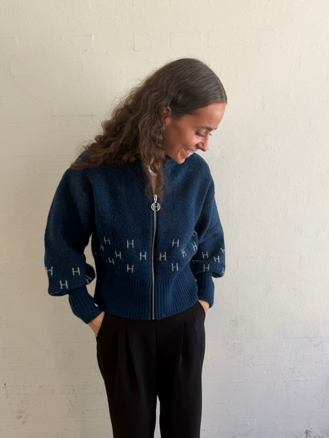HÉST MARTHA Jacket Short, Poseidon