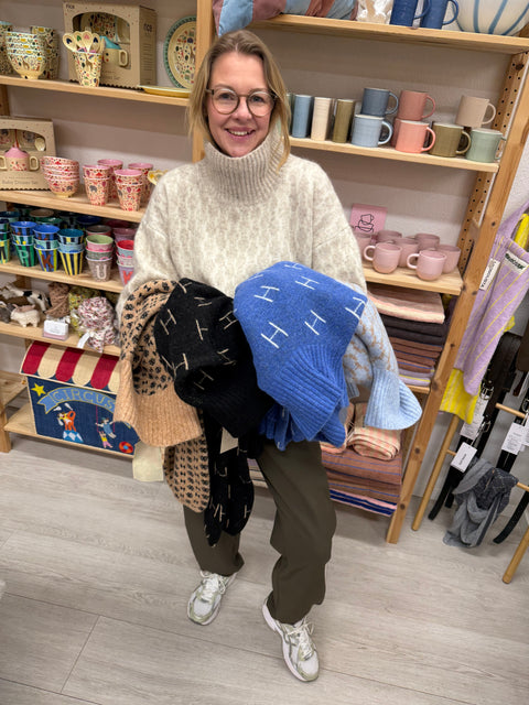 HÉST FAM short sweater - Blue Yonder