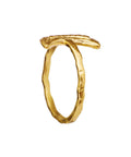 Den fine Jacinta ring, er designet med en fin og enkelt måne oven på ringen.