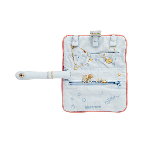 Maanesten Jewelry Clutch Summer Stripes Blue