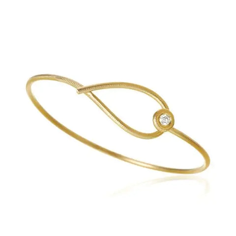 Dulong Kharisma diamant armring, 18 k guld