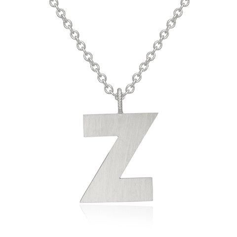 Dulong Letter halskæde - Z, sølv