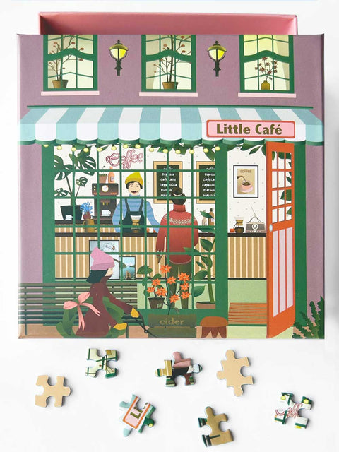 VisseVasse Little Cafe - puslespil med 150 brikker