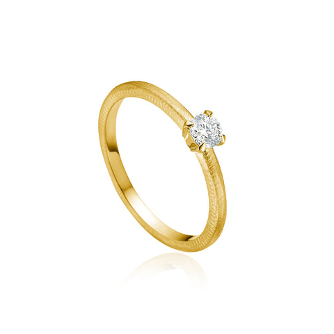 Dulong Lumina Ring m. brillant · 0,23 ct