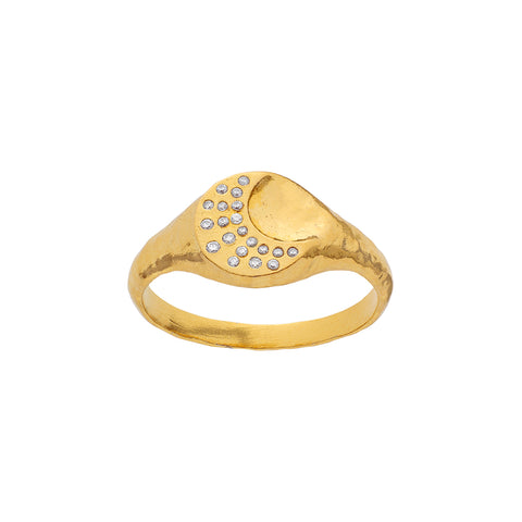 Maanesten Madison ring - forgyldt