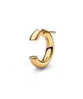 Maria Black Disrupted 22 Hoop – Moderne elegance i forgyldt sterlingsølv. Fremstillet af sterlingsølv med en 18K forgyldt belægning. Med en diameter på 22 mm. 