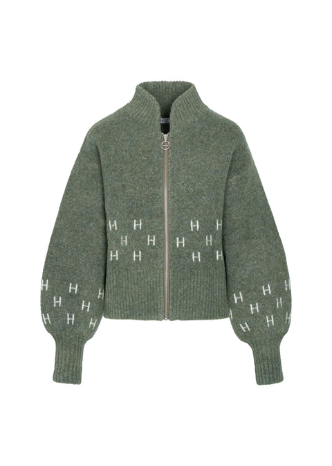 HÉST MÄRTHA Short Jacket – Winter Moss