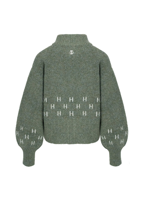 HÉST MÄRTHA Short Jacket – Winter Moss