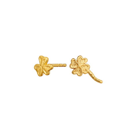 Maanesten Minnie earring – Forgyldt Sølv