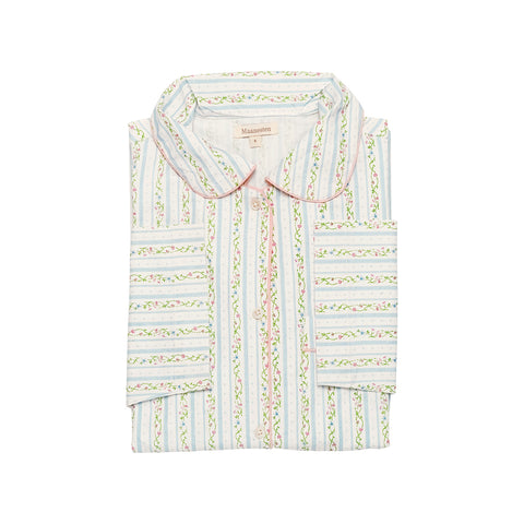 Maanesten Moe Shirt Summer Stripe Blue