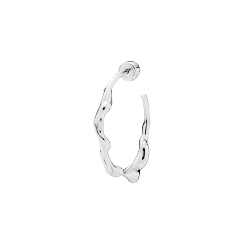 Nuri 25 hoop fra Maria black. Sterlingsølv. varenummer 100955AG. Kan købes hos Rokkjærs