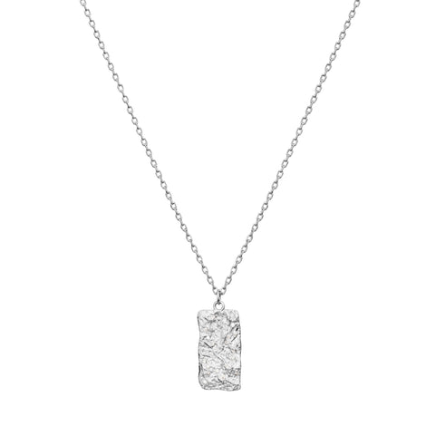 Notabene_necklace_silver_b. Halskæde i sølv fra Maanesten. fra den nye Urban Theatre kollektion fra Maanesten. Kan kæbes hos Rokkjærs 