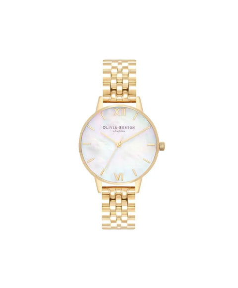 Guld - Lænke - MOTHER OF PEARL - OLIVIA BURTON