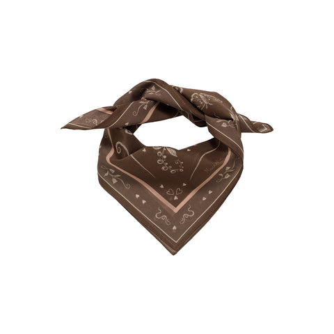 Maanesten Olena Scarf 53x53 Brown