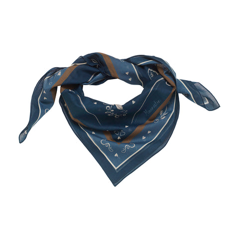 Maanesten Olena Scarf 90x90 Navy