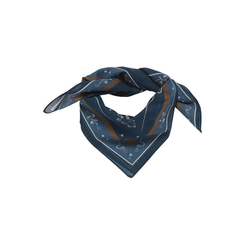 Maanesten Olena Scarf 53x53 Navy