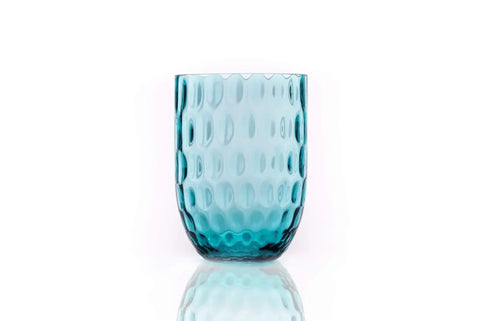 Anna Von Lipa glas Olive Tumbler - Aquamarine