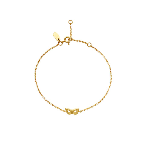 Maanesten Paris armbånd, forgyldt sølv