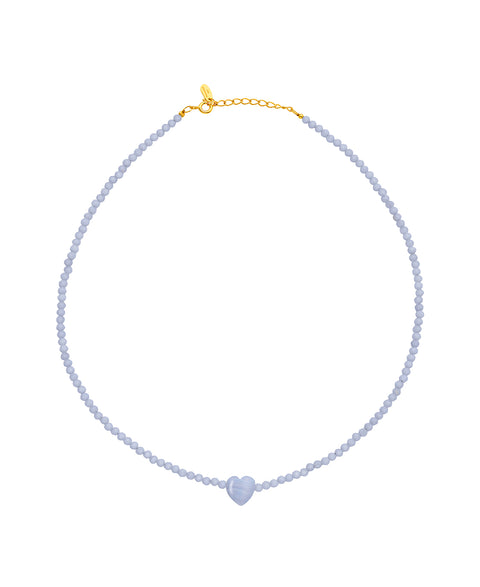 Maanesten Polly Necklace – Forgyldt Sølv