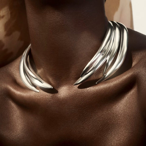 Georg Jensen Arc halskæde, Sølv