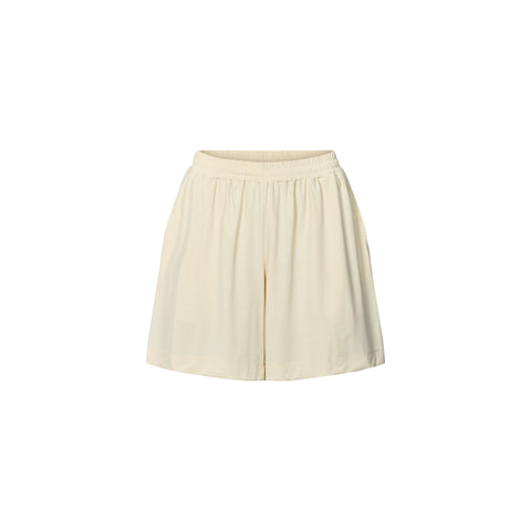 Rethinkit Studios Hangout Loose Shorts i farven Summer Sand er et par stilfulde og komfortable sweatshorts, der er perfekte til afslappet hverdagsbrug.